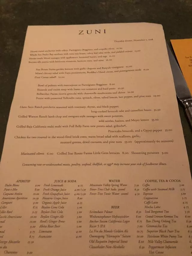 Zuni Café
