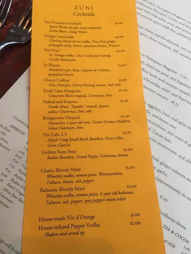 Zuni Café