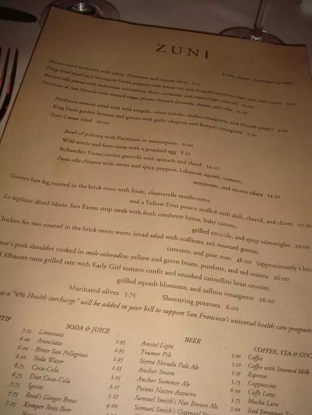 Zuni Café