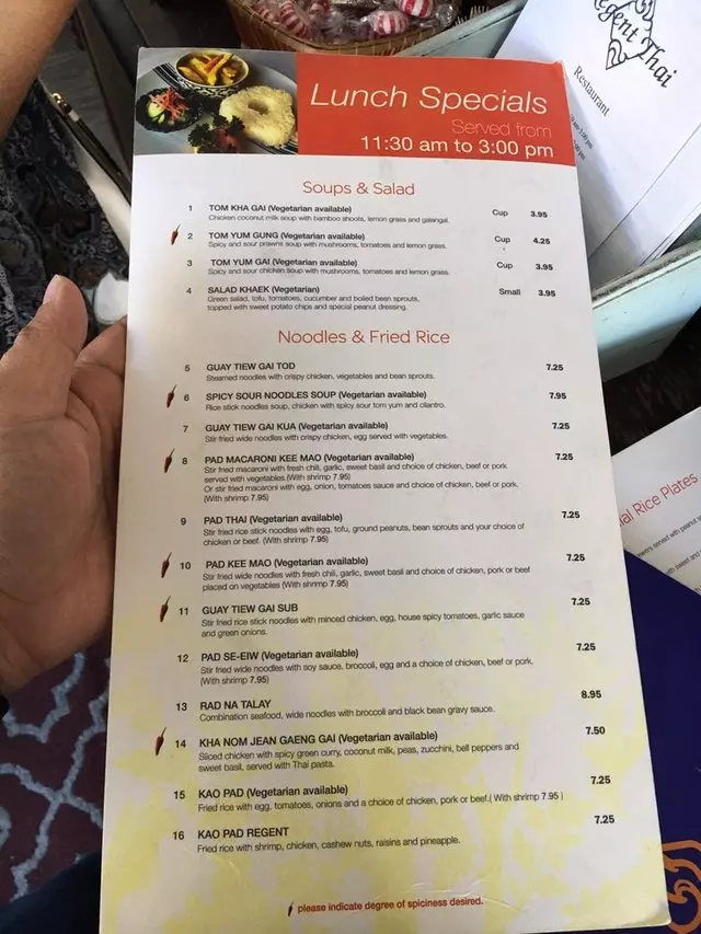 Regent Thai Restaurant