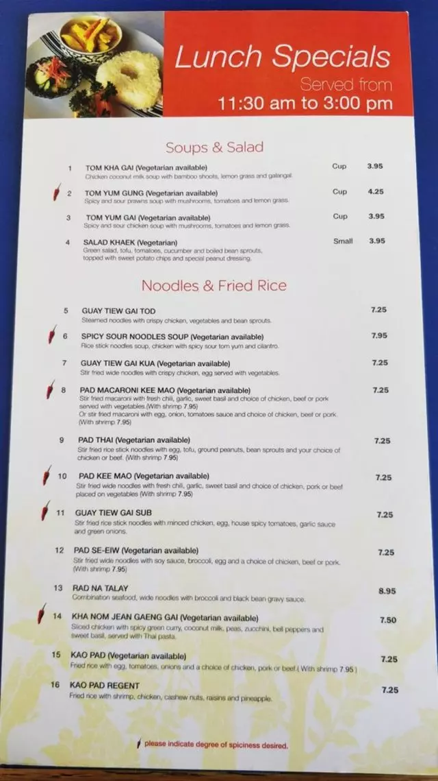 Regent Thai Restaurant