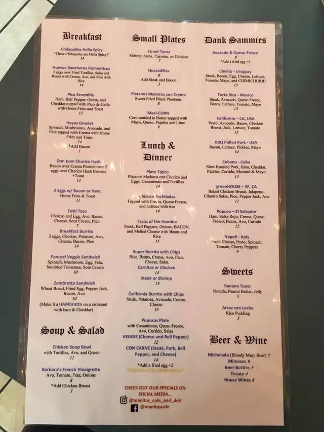 Manitas Cafe & Deli