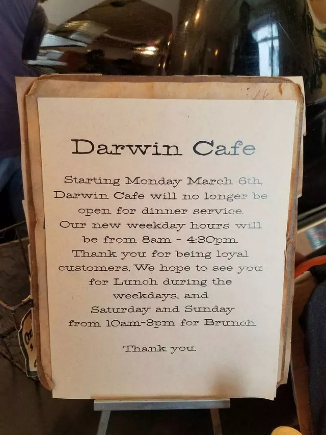 Darwin Cafe