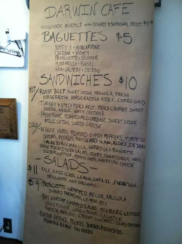 Darwin Cafe