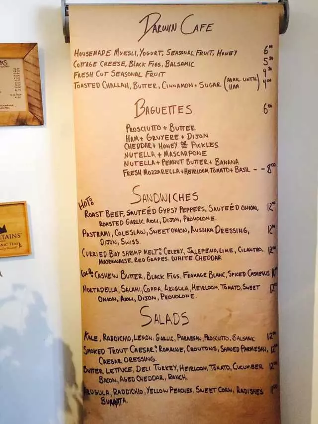 Darwin Cafe