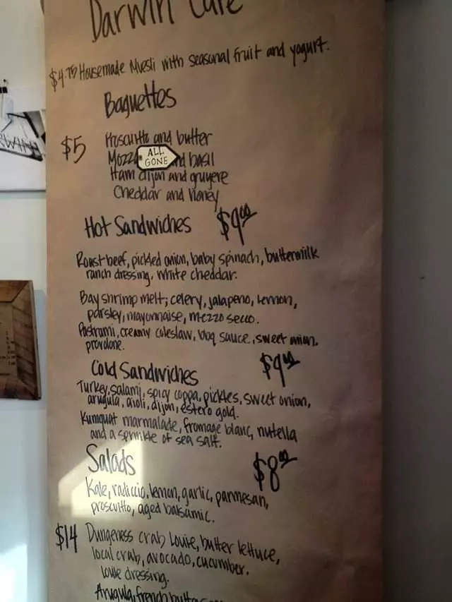 Darwin Cafe