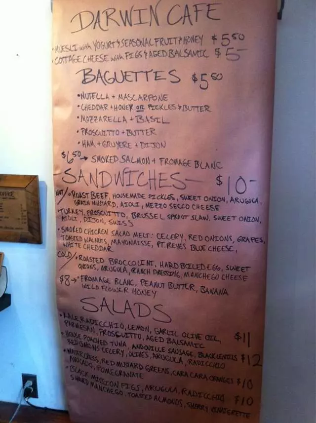Darwin Cafe