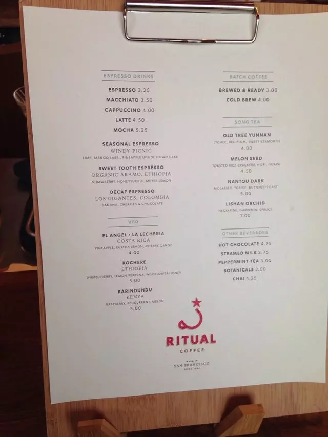 Ritual Coffee Roasters