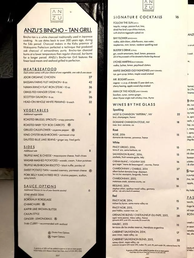 Anzu Restaurant & Bar