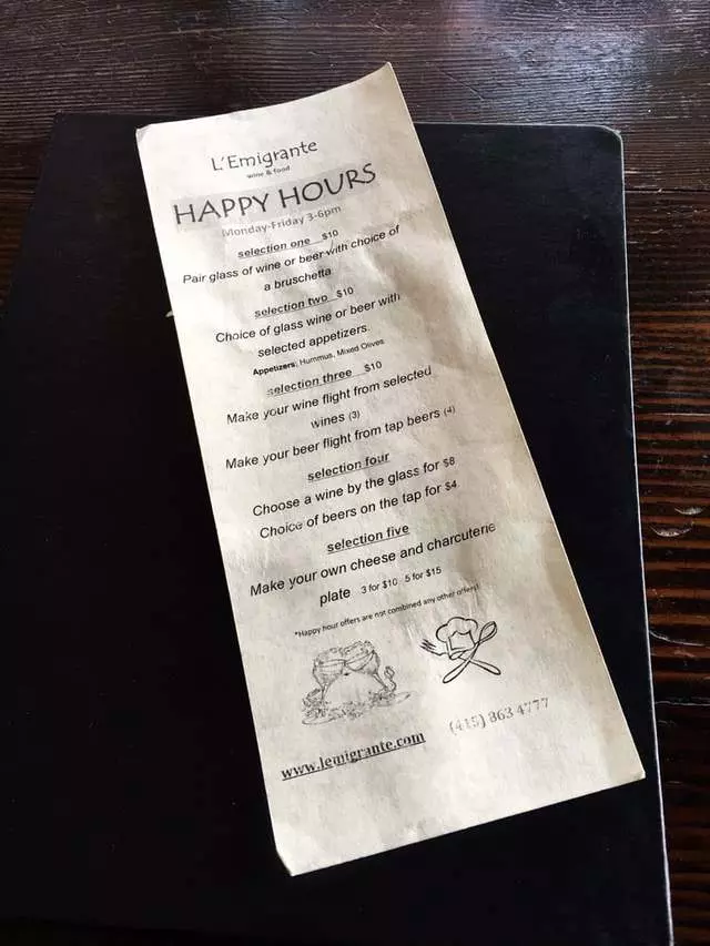 L’emigrante Wine Bar & Bistro