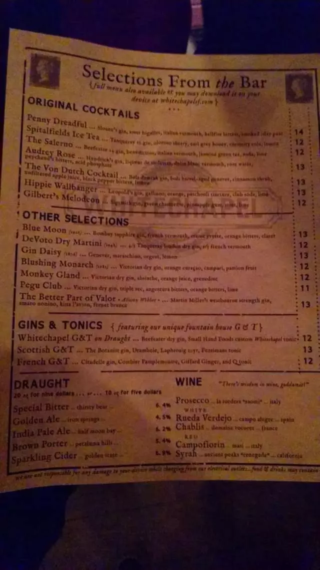 Whitechapel SF