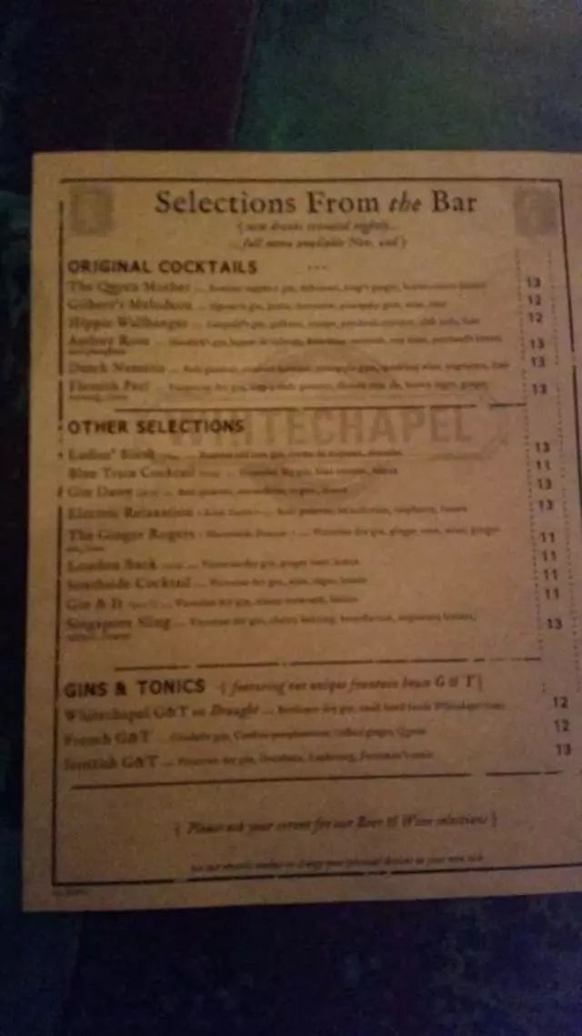 Whitechapel SF