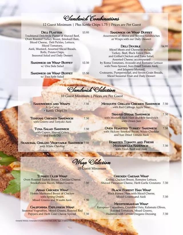 Above & Beyond Catering