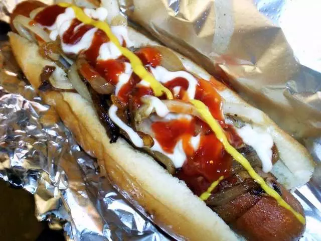 Bacon Dog Cart