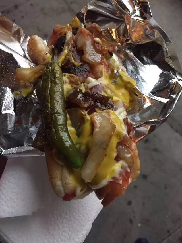 Bacon Dog Cart