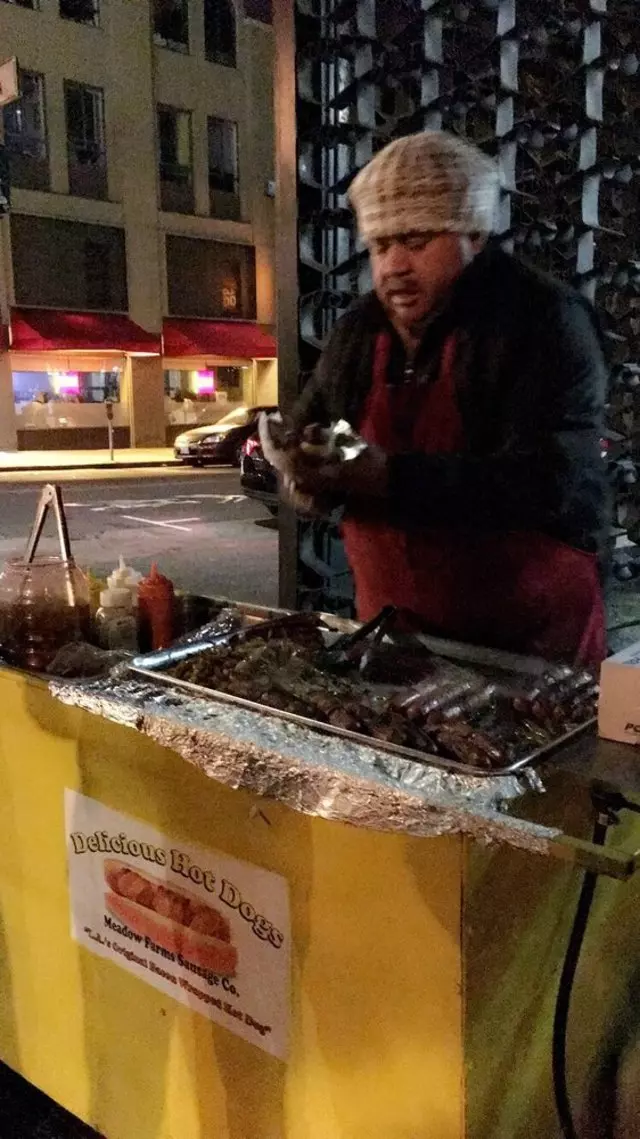 Bacon Dog Cart