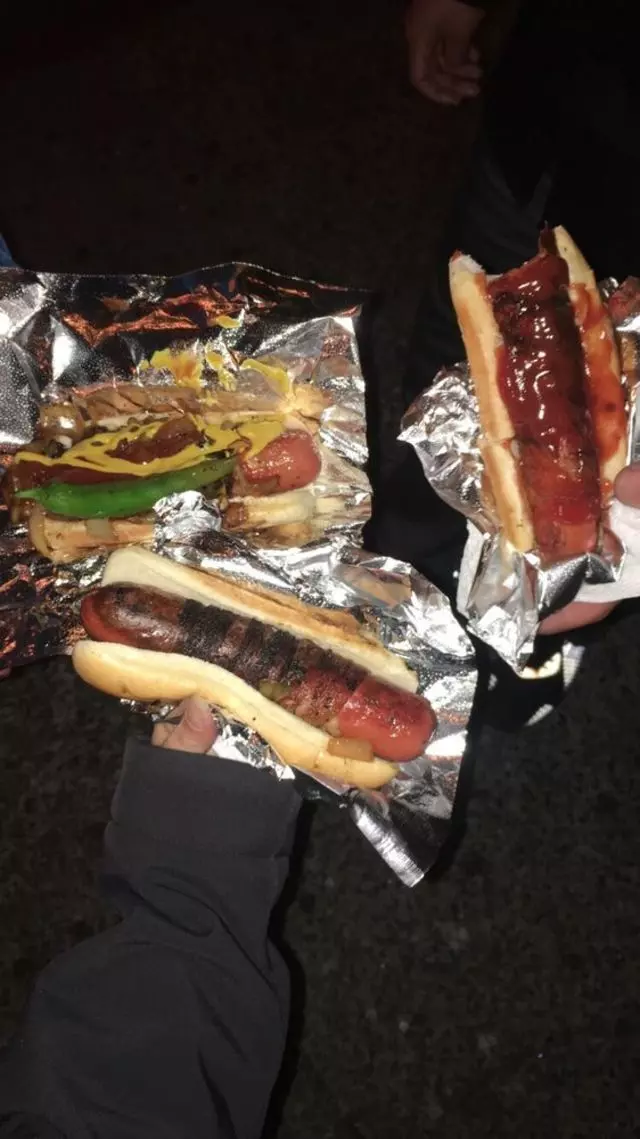 Bacon Dog Cart