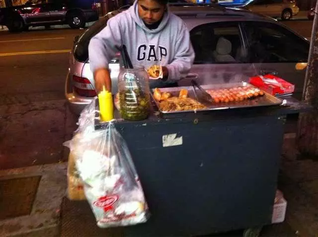 Bacon Dog Cart