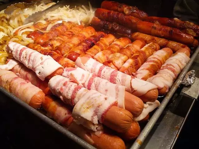 Bacon Dog Cart