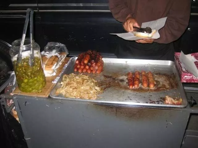 Bacon Dog Cart
