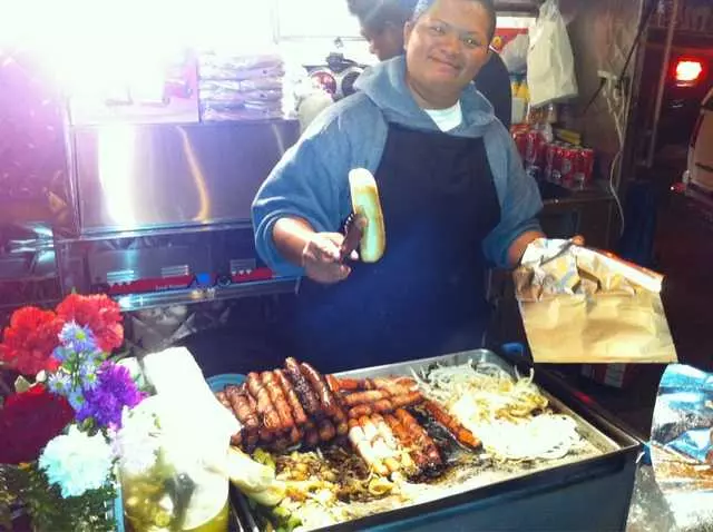 Bacon Dog Cart