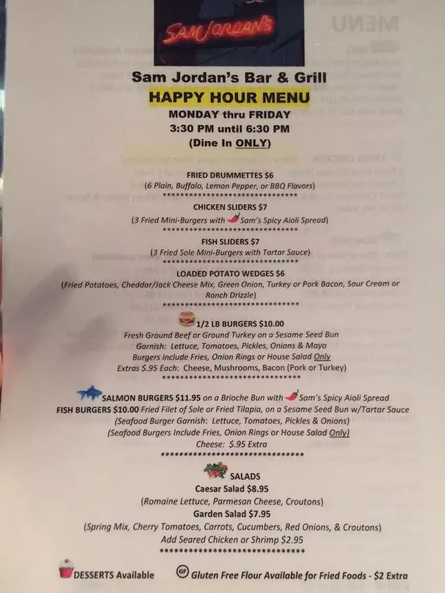 Sam Jordan’s Bar and Grill