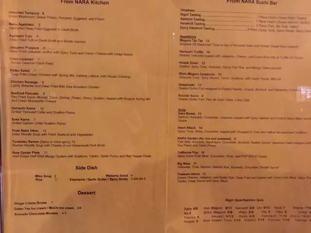 Nara Restaurant & Sake Bar