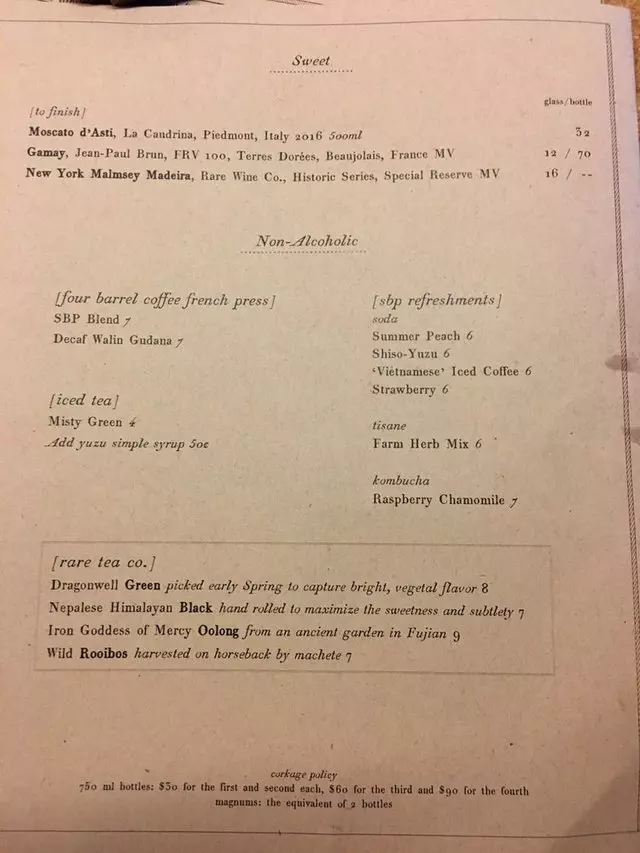 State Bird Provisions