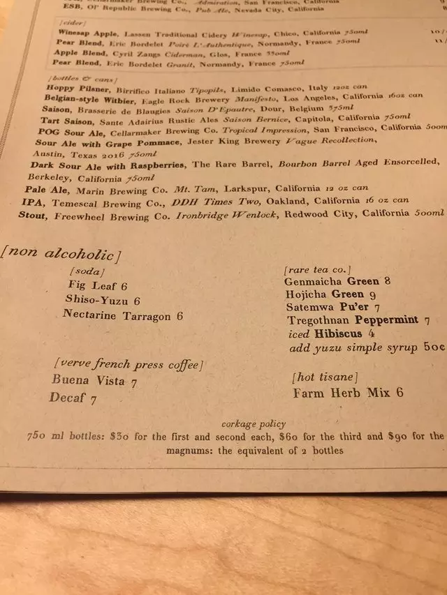 State Bird Provisions