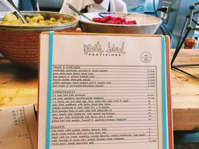 State Bird Provisions