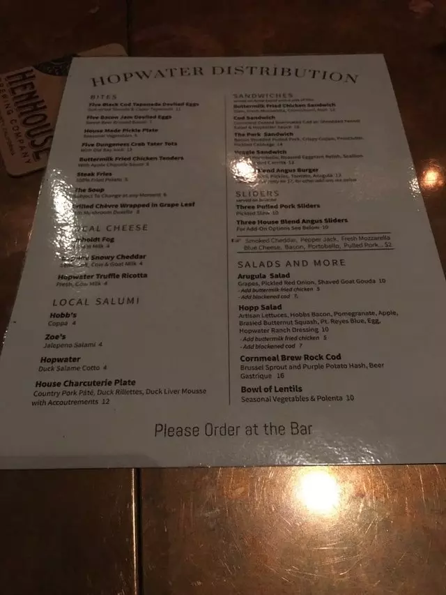 Hopwater Distribution