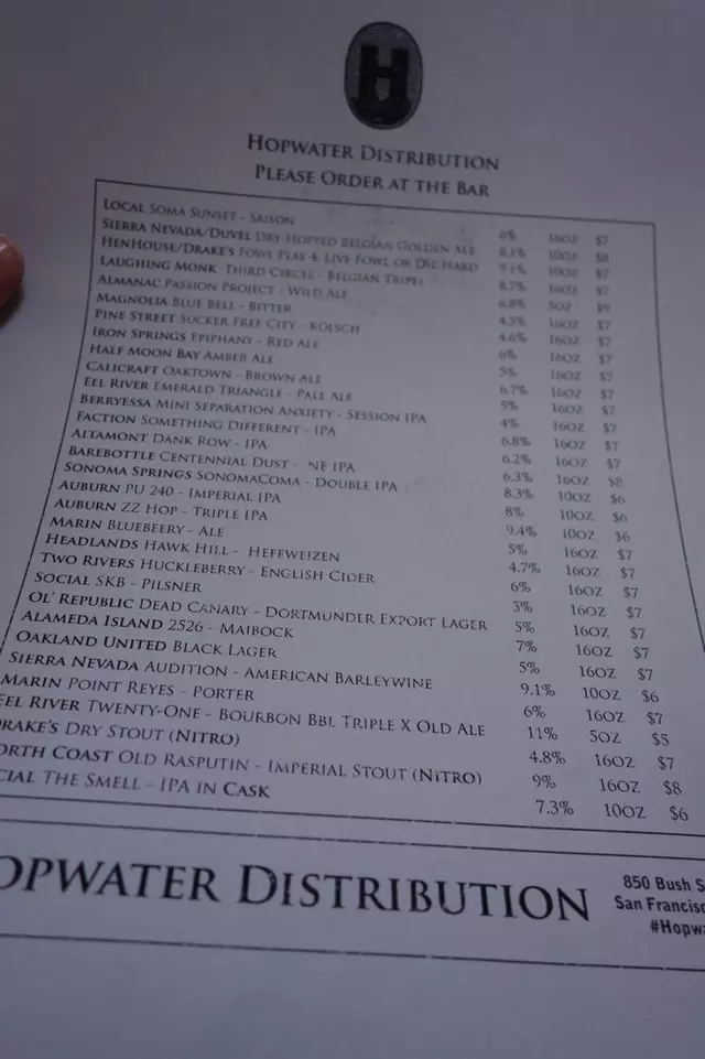 Hopwater Distribution