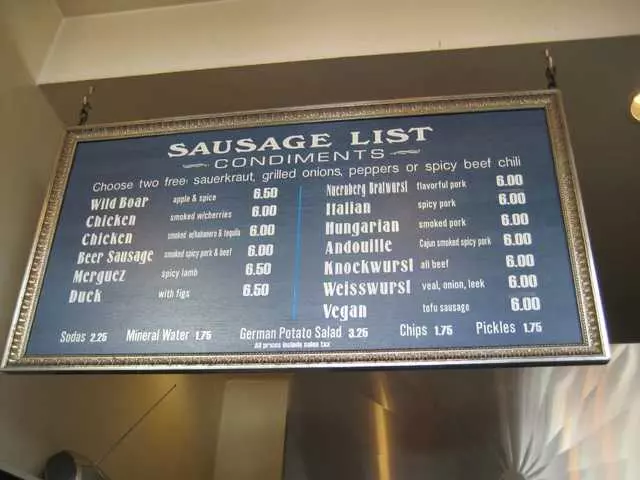 Rosamunde Sausage Grill