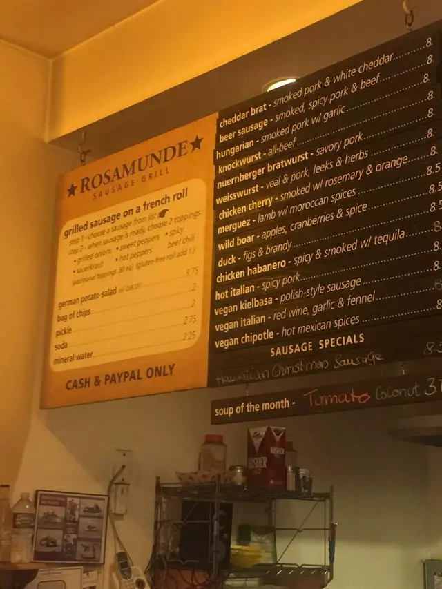 Rosamunde Sausage Grill