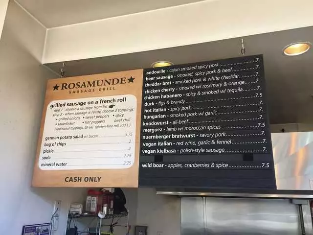 Rosamunde Sausage Grill