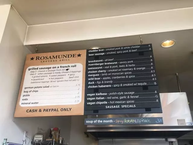 Rosamunde Sausage Grill