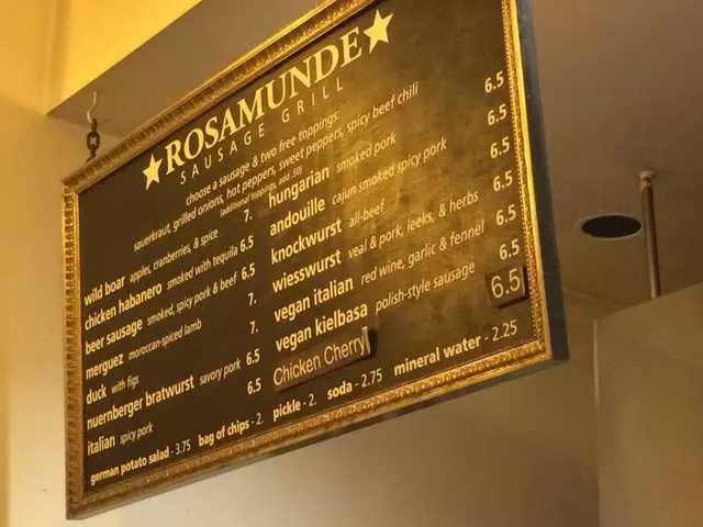 Rosamunde Sausage Grill