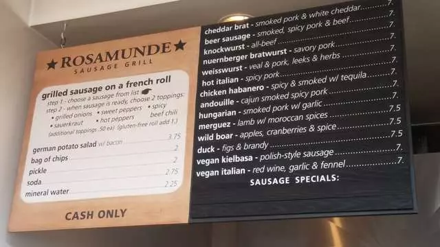 Rosamunde Sausage Grill