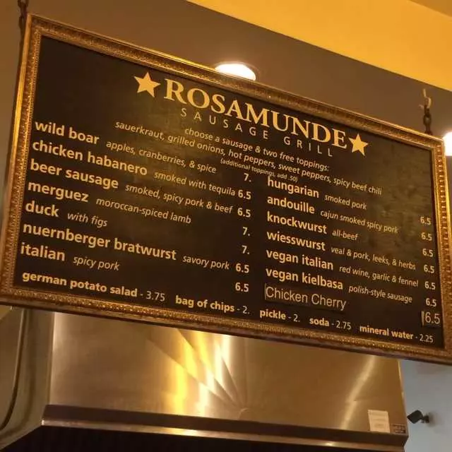Rosamunde Sausage Grill