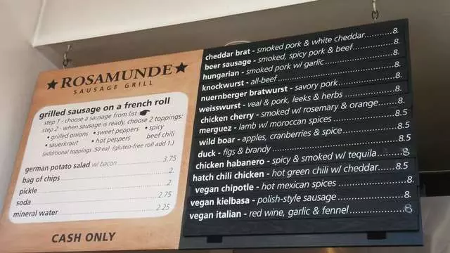 Rosamunde Sausage Grill