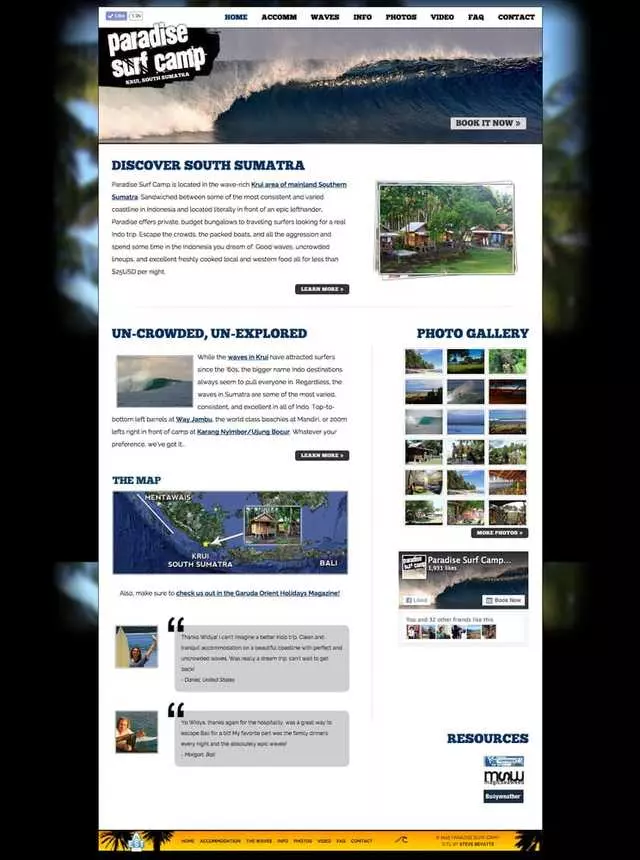 Aquatic Web Design