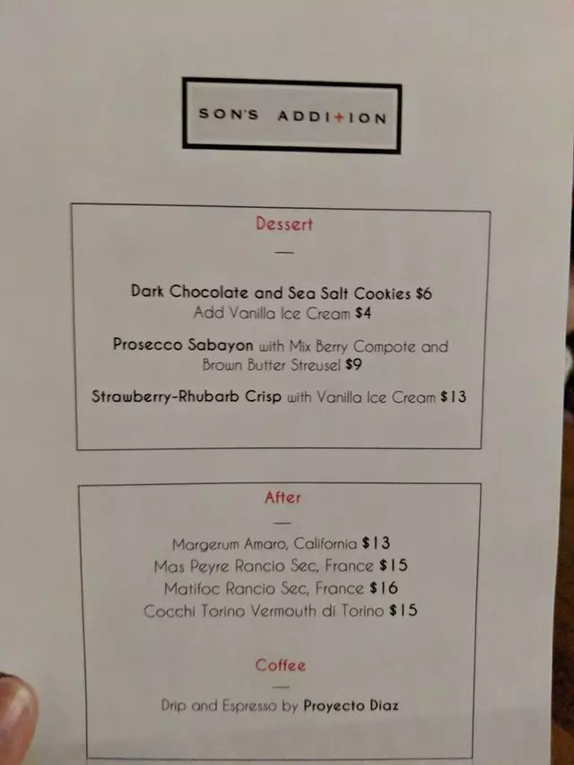Son’s Addition