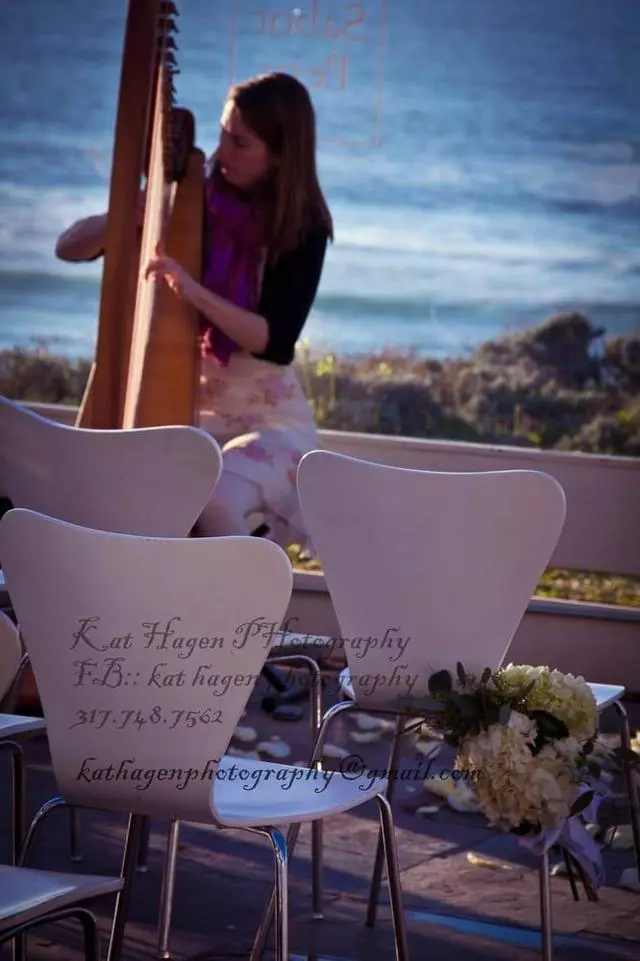 Amelia Romano, Harpist