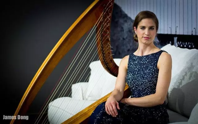 Amelia Romano, Harpist