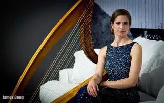 Amelia Romano, Harpist
