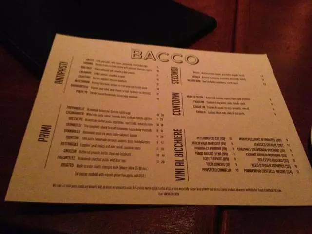 Bacco