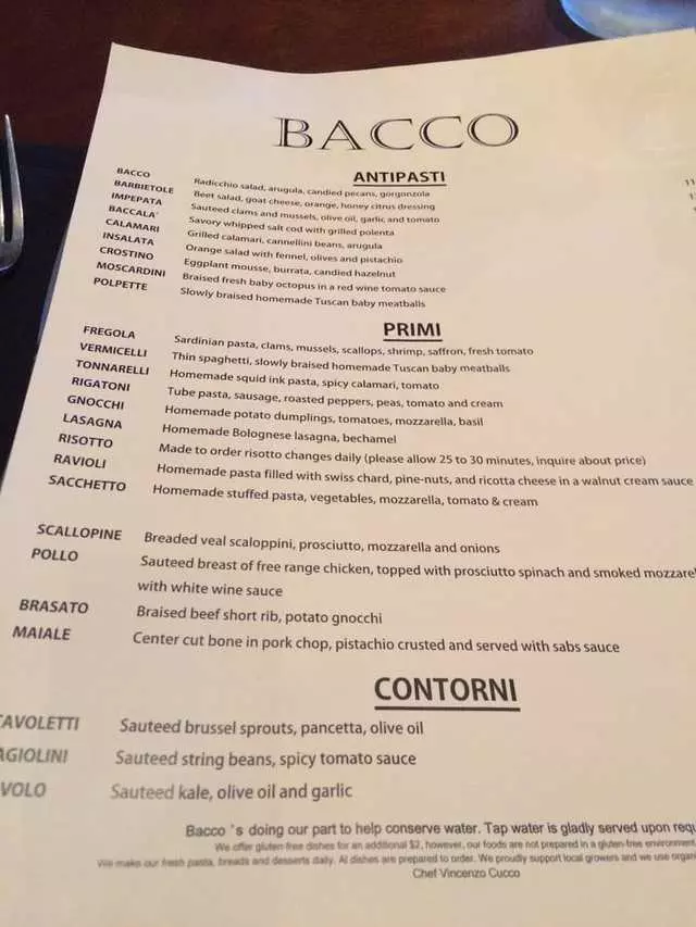 Bacco