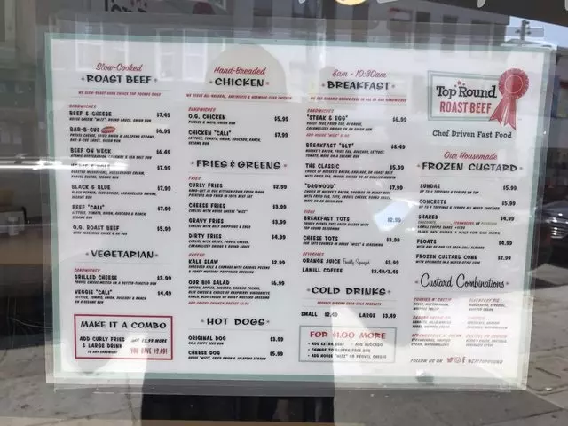 Top Round Roast Beef