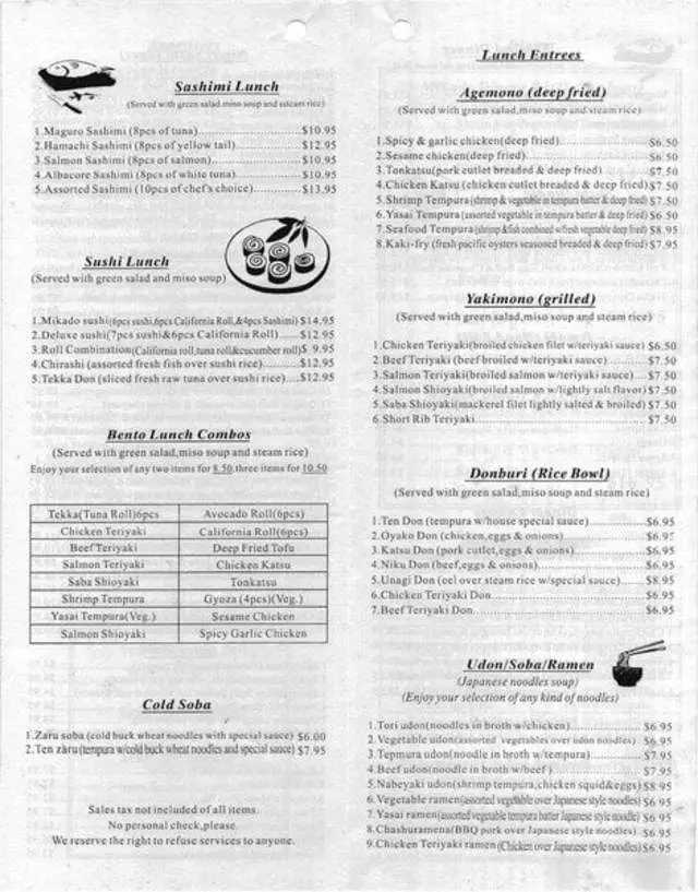 Mikado Sushi