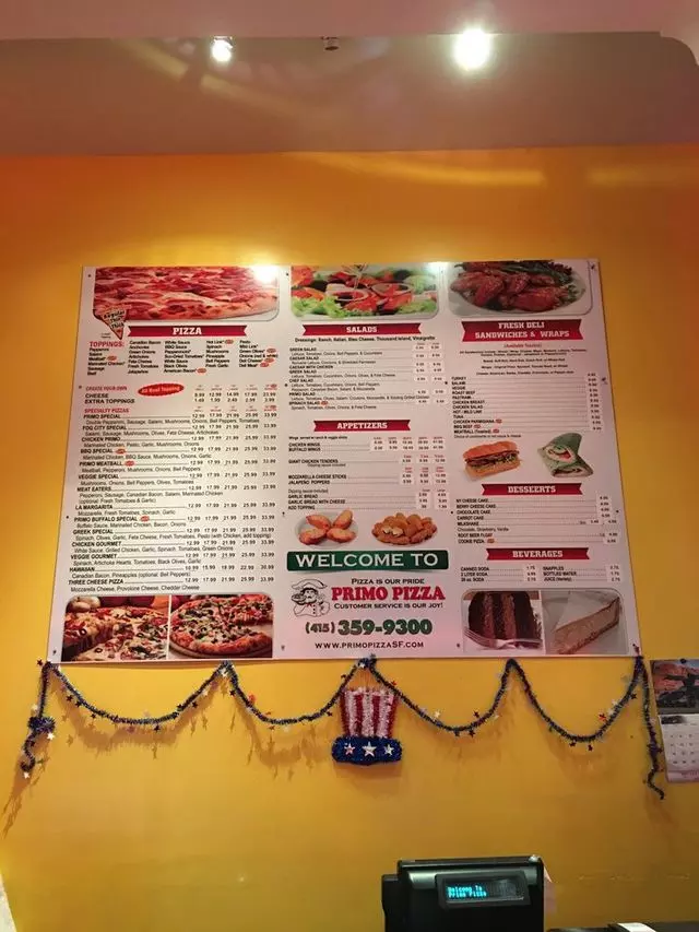 Primo Pizza